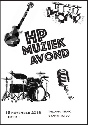 HP Muziekavond - komt allen! HP Muziekavond - komt allen!
