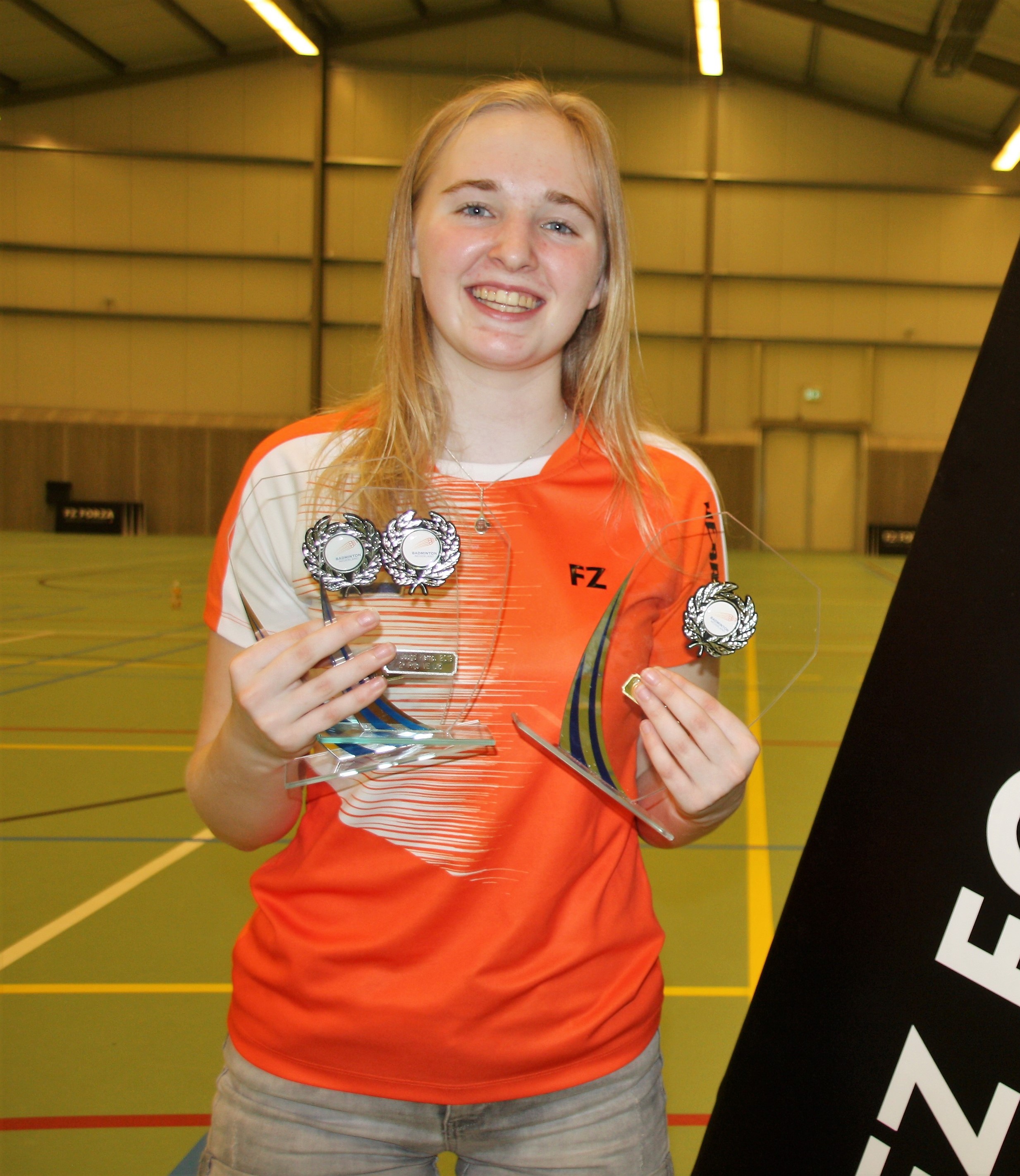 HP-leerlingen Noah Haase en Kirsten de Wit – NK kampioenen badminton 2019 HP-leerlingen Noah Haase en Kirsten de Wit – NK kampioenen badminton 2019