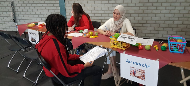 Taaldorp Frans: net als in het echt Taaldorp Frans: net als in het echt