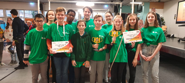 Prijzenregen bij de Lego League Prijzenregen bij de Lego League