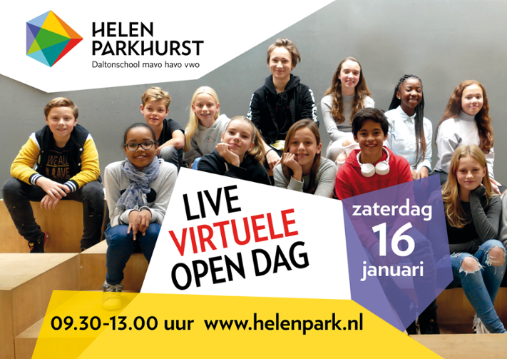 Live: Virtuele Open dag - 16 januari 2021 Live: Virtuele Open dag - 16 januari 2021