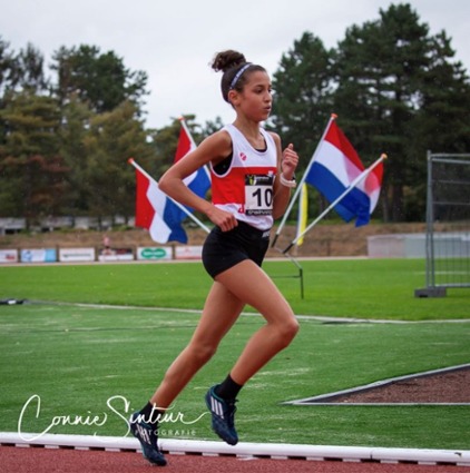 Atlete Laila Yahyaoui (15 jr) heeft Olympische droom